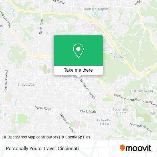 Mapa de Personally Yours Travel