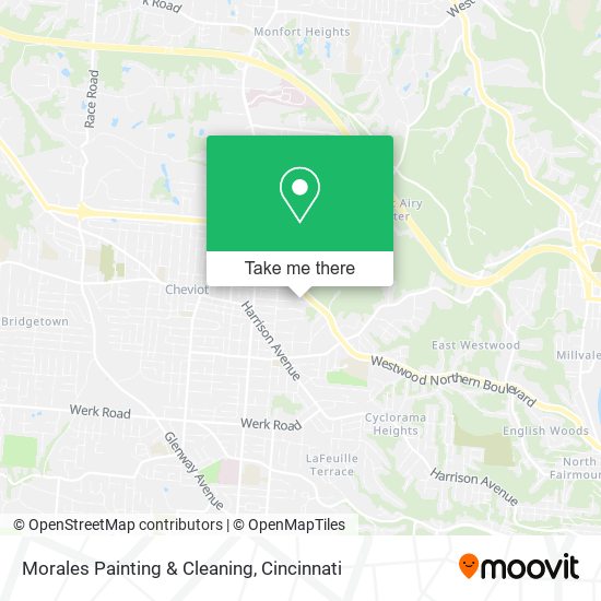 Morales Painting & Cleaning map