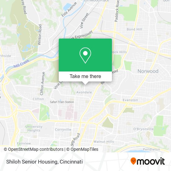 Mapa de Shiloh Senior Housing