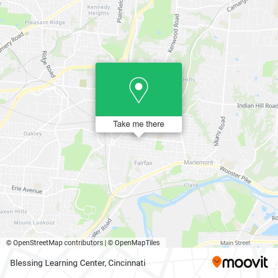 Blessing Learning Center map