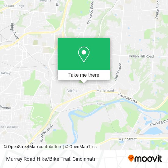 Mapa de Murray Road Hike/Bike Trail
