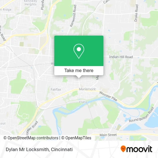 Dylan Mr Locksmith map