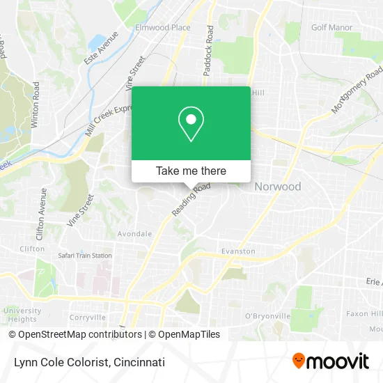 Lynn Cole Colorist map