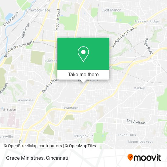Grace Ministries map