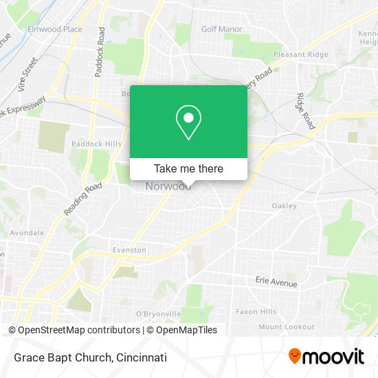 Mapa de Grace Bapt Church