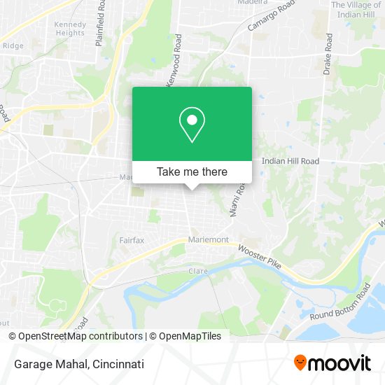 Mapa de Garage Mahal