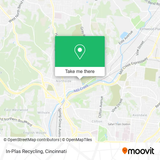 In-Plas Recycling map