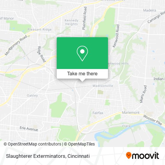 Slaughterer Exterminators map