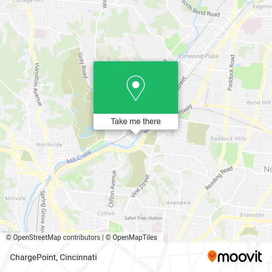 ChargePoint map