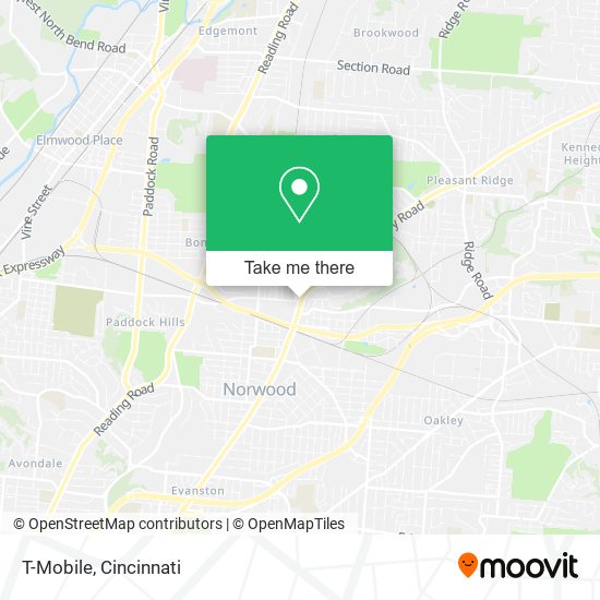 Mapa de T-Mobile