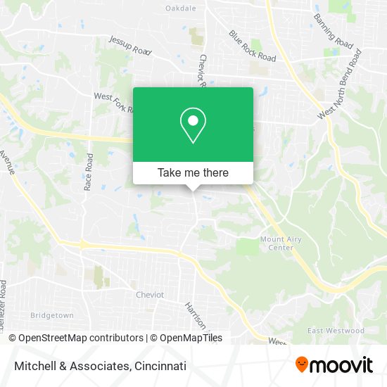 Mitchell & Associates map