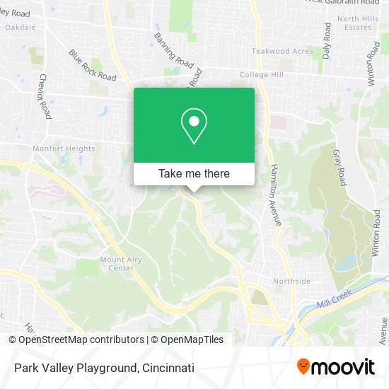 Park Valley Playground map