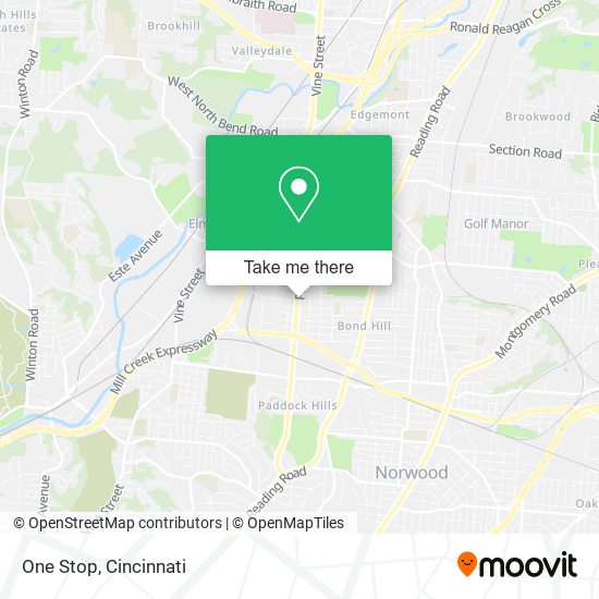 Mapa de One Stop