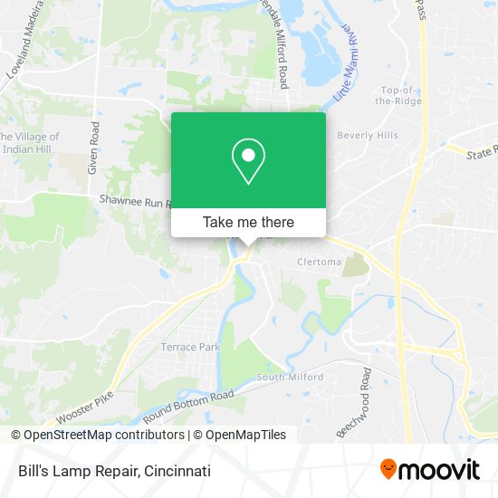 Mapa de Bill's Lamp Repair