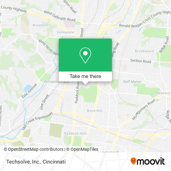 Techsolve, Inc. map