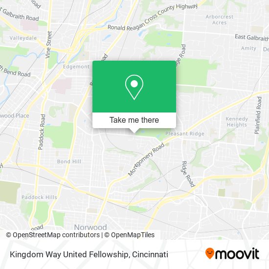 Kingdom Way United Fellowship map