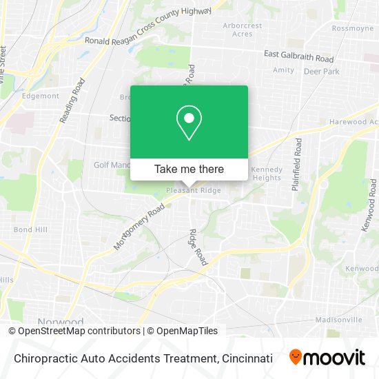 Mapa de Chiropractic Auto Accidents Treatment