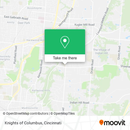 Knights of Columbus map
