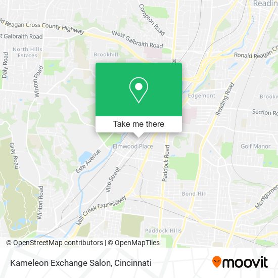 Kameleon Exchange Salon map