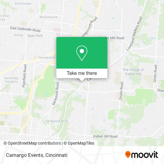 Mapa de Camargo Events