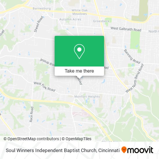 Mapa de Soul Winners Independent Baptist Church