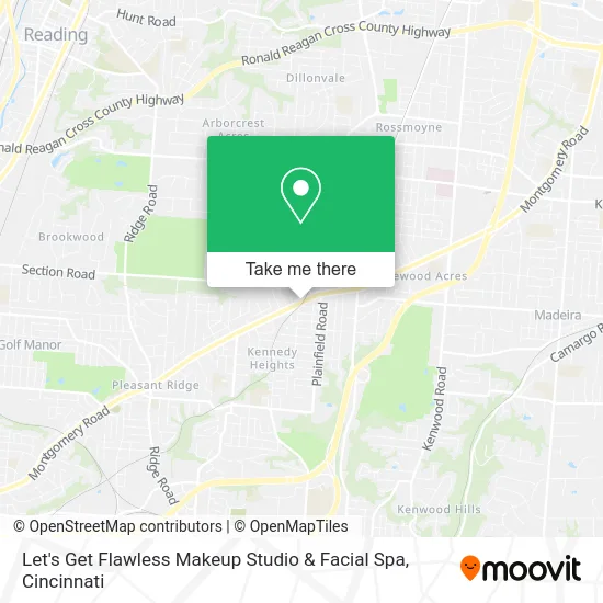 Let's Get Flawless Makeup Studio & Facial Spa map