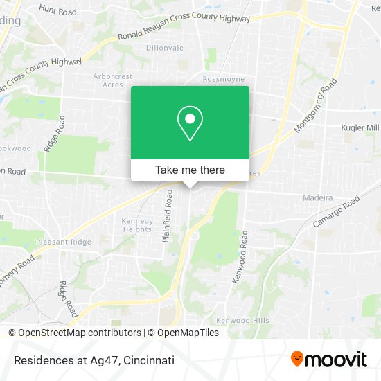 Mapa de Residences at Ag47