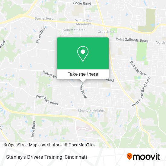 Stanley's Drivers Training map