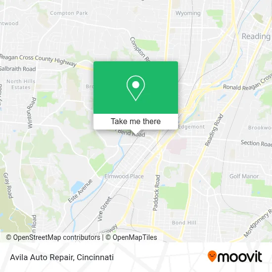 Avila Auto Repair map