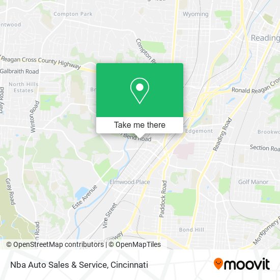 Mapa de Nba Auto Sales & Service