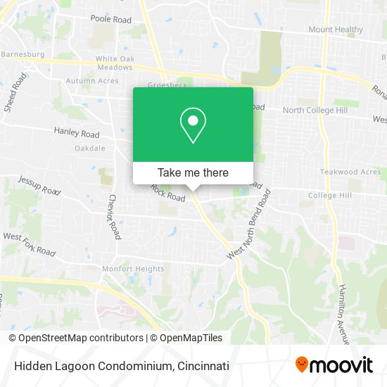 Mapa de Hidden Lagoon Condominium