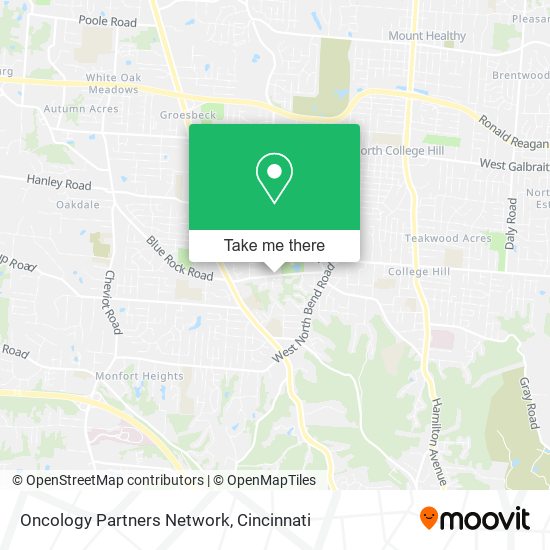 Oncology Partners Network map