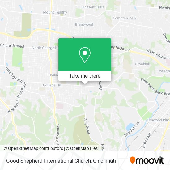 Mapa de Good Shepherd International Church