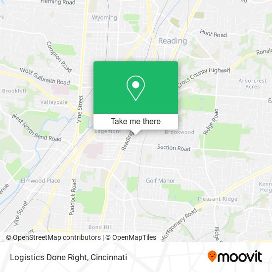 Logistics Done Right map