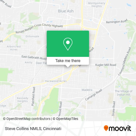 Steve Collins NMLS map