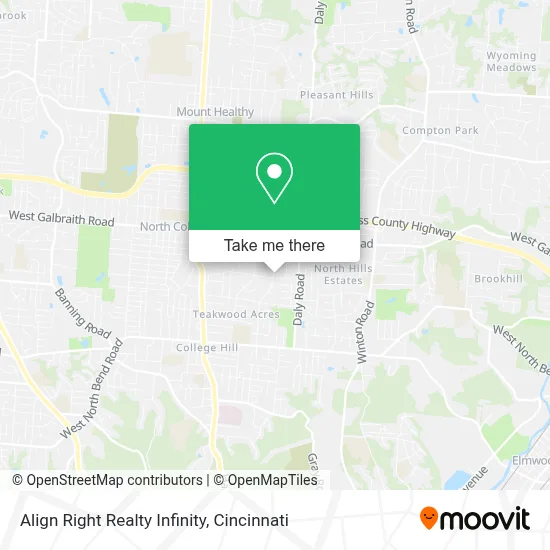 Align Right Realty Infinity map