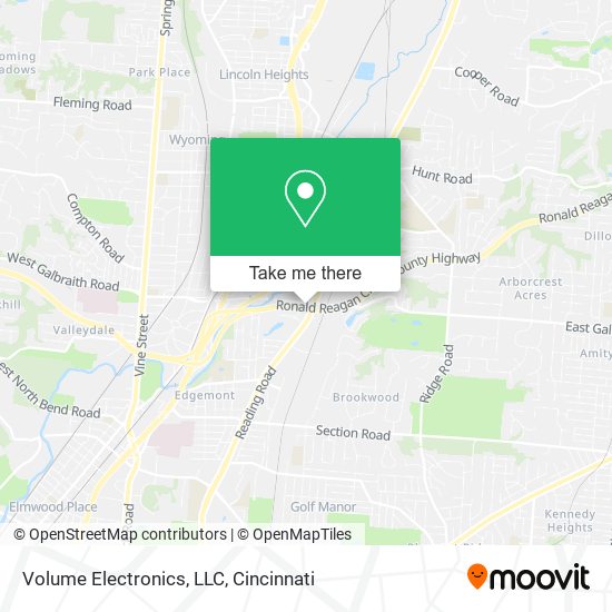 Mapa de Volume Electronics, LLC