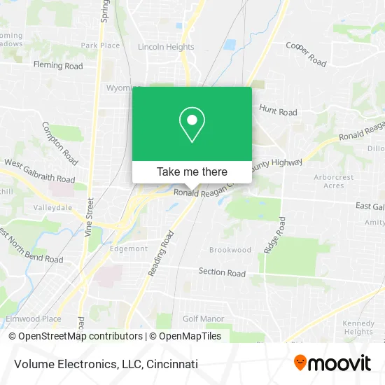 Volume Electronics, LLC map
