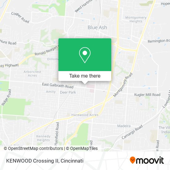 KENWOOD Crossing II map