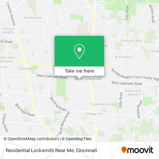 Residential Locksmith Near Me map