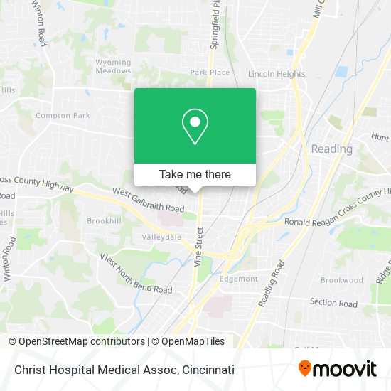 Christ Hospital Medical Assoc map
