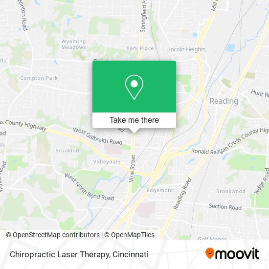 Mapa de Chiropractic Laser Therapy