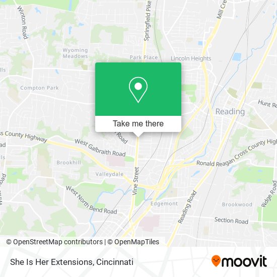 Mapa de She Is Her Extensions