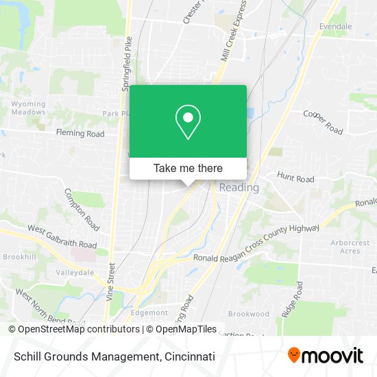 Mapa de Schill Grounds Management