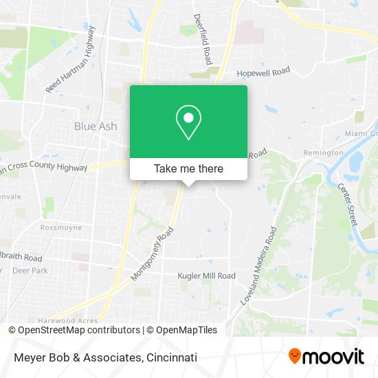 Meyer Bob & Associates map