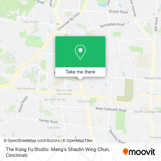 The Kung Fu Studio: Meng's Shaolin Wing Chun map