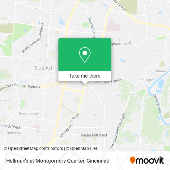 Hellman's at Montgomery Quarter map