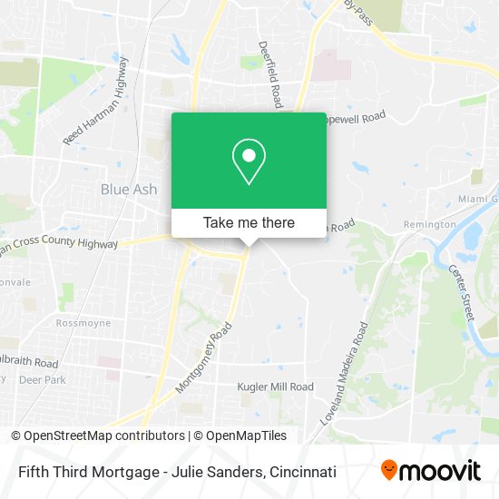 Fifth Third Mortgage - Julie Sanders map