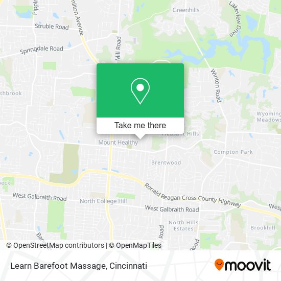 Mapa de Learn Barefoot Massage
