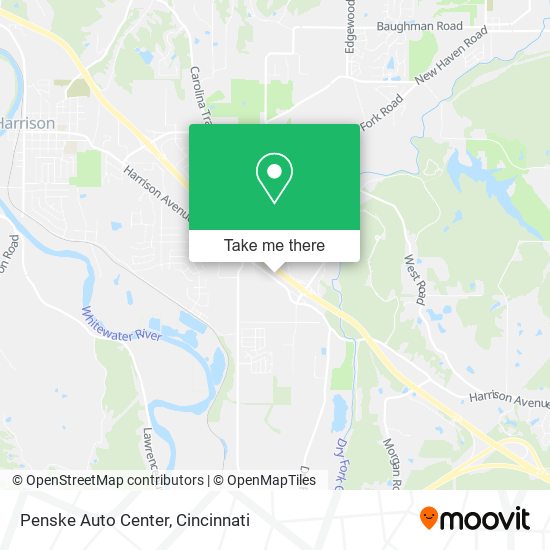 Penske Auto Center map